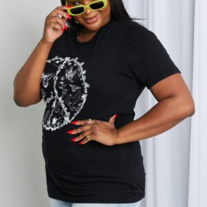 Cotton Butterfly Graphic Tee Shirt for Resort Days - image 6