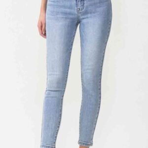 High-Rise Cropped Skinny Jeans for Coastal Getaways - image 2
