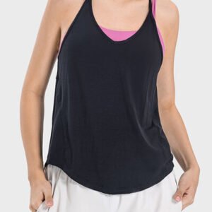 Spaghetti Strap Scoop Neck Cami Top for Resort Style - image 2