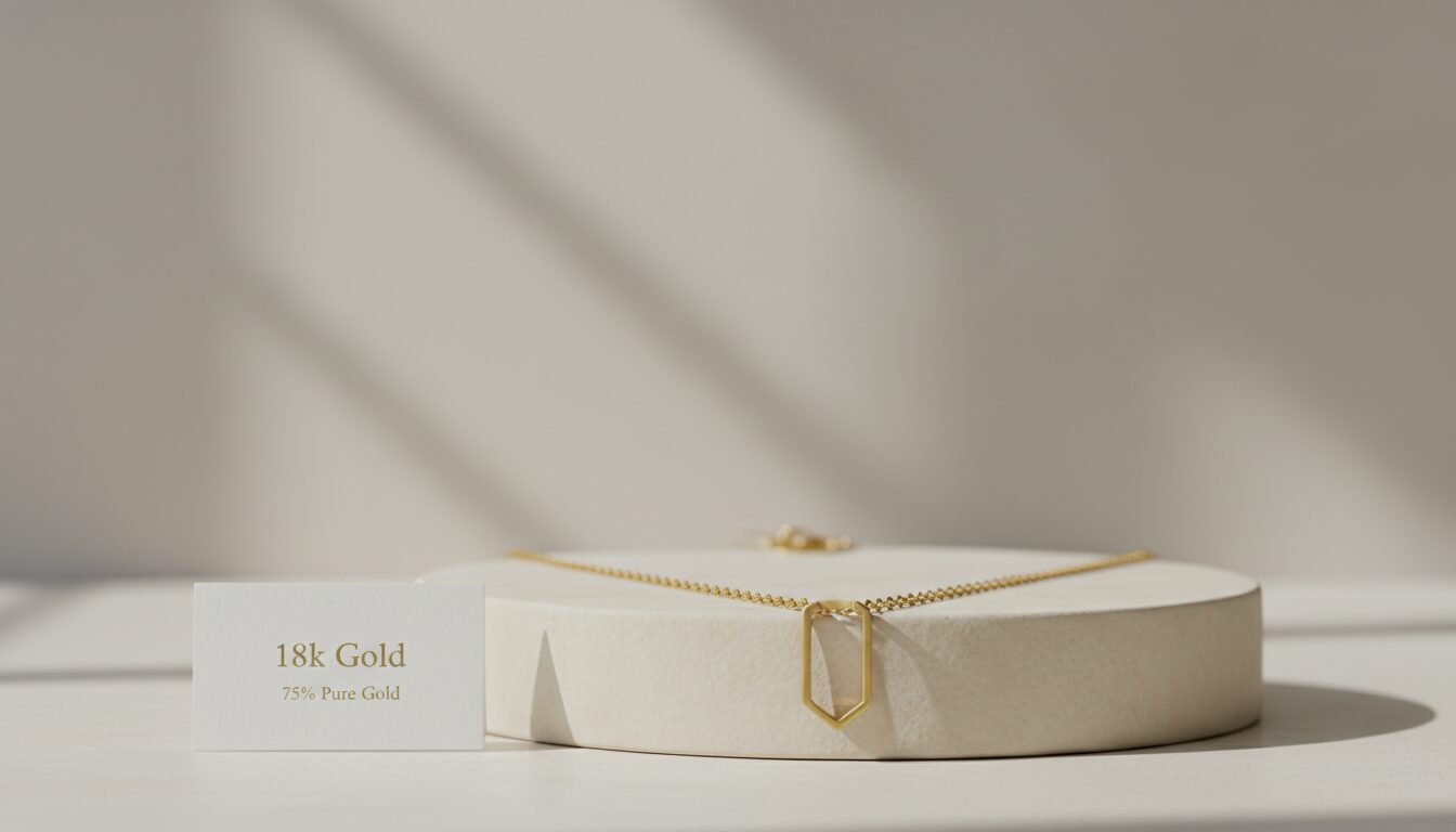 What Does "18k Gold" Mean When Buying a Necklace? - 18k gold necklace | LEXAZI