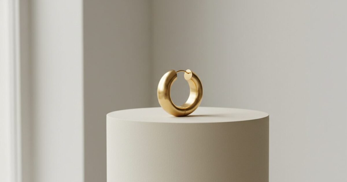 What Exactly Is a Gold Earring? - a gold earring | LEXAZI