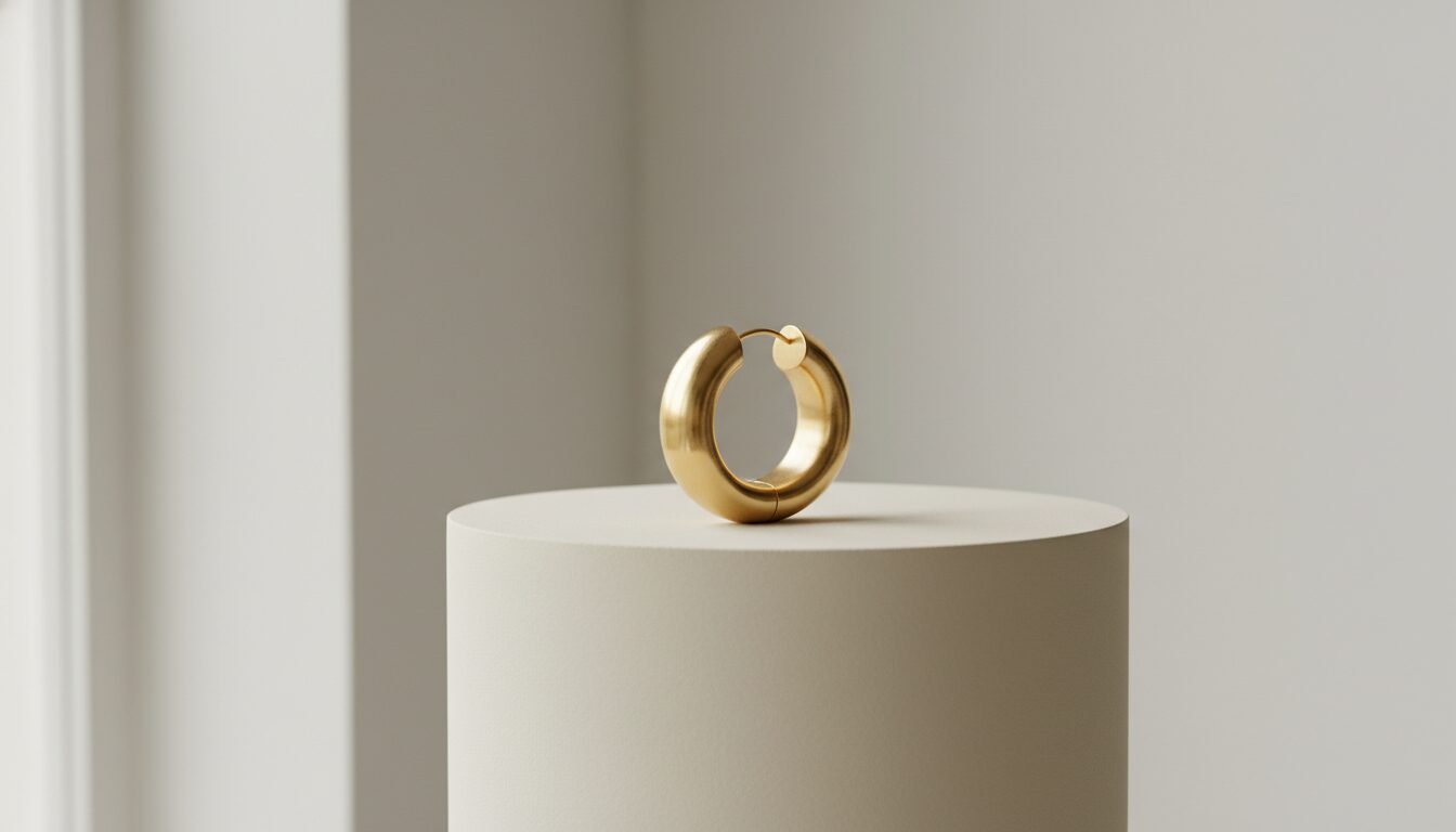 What Exactly Is a Gold Earring? - a gold earring | LEXAZI
