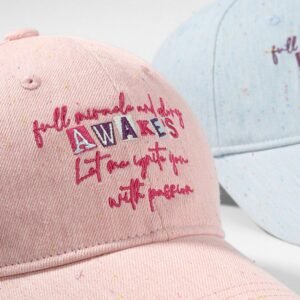 Cap Letter Embroidered Baseball Hat - Cotton Resort Style - image 2