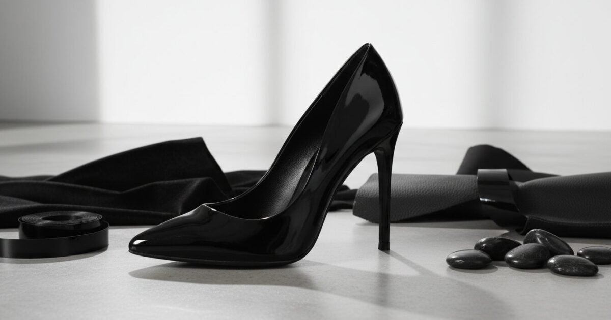 What Defines a Black Colour Heel? - black colour heel | LEXAZI
