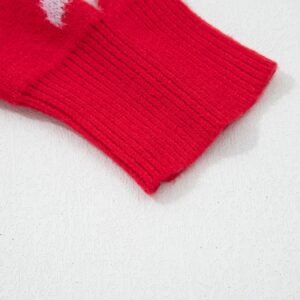 Red Bow Pearl Christmas Sweater | Holiday Sweater Sets - image 8