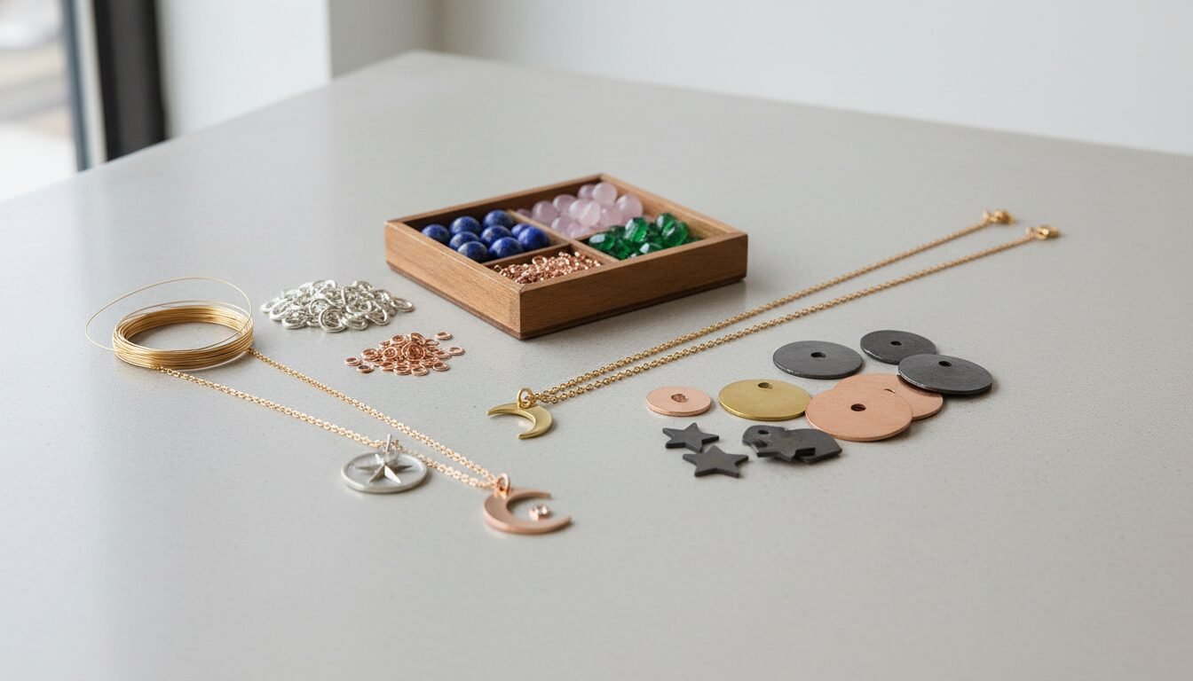 Materials and Metals for Charm Necklaces - charms on a necklace | LEXAZI