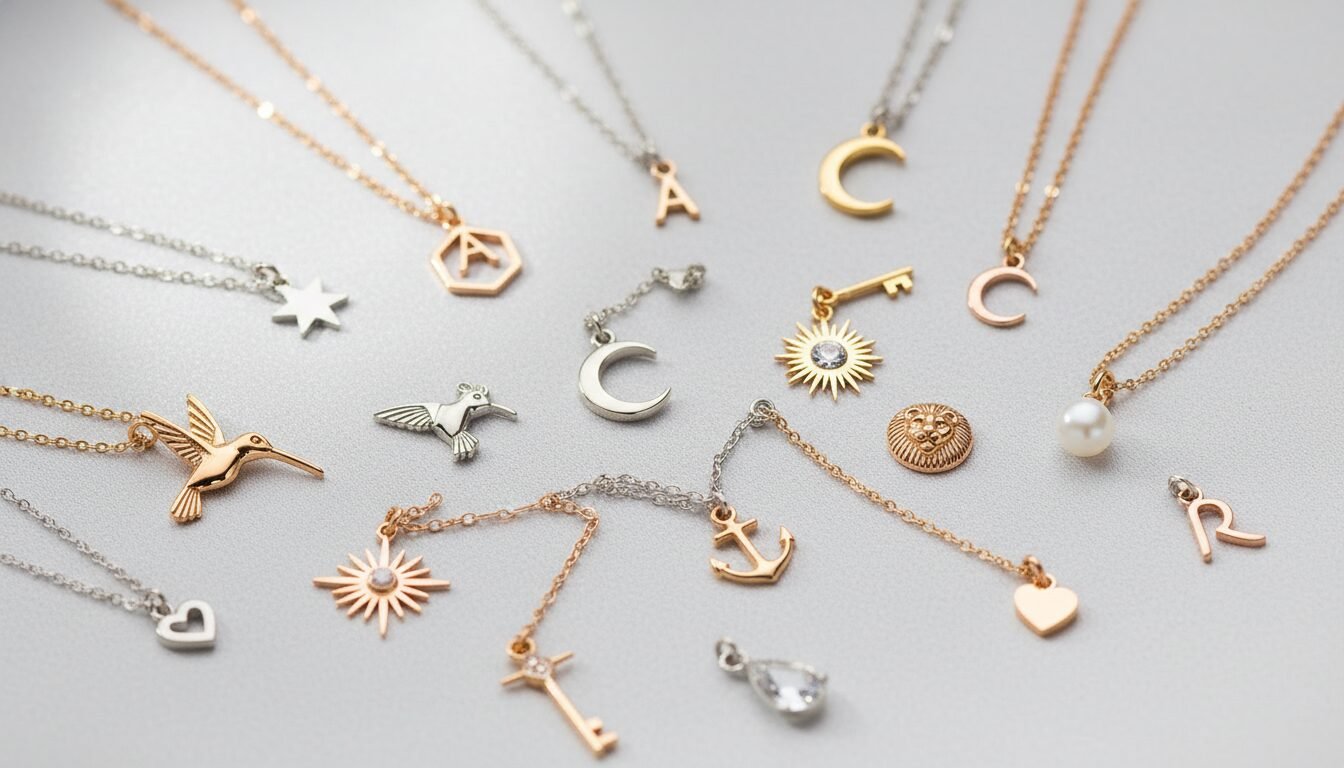 Types of Charms for Necklaces - charms on a necklace | LEXAZI