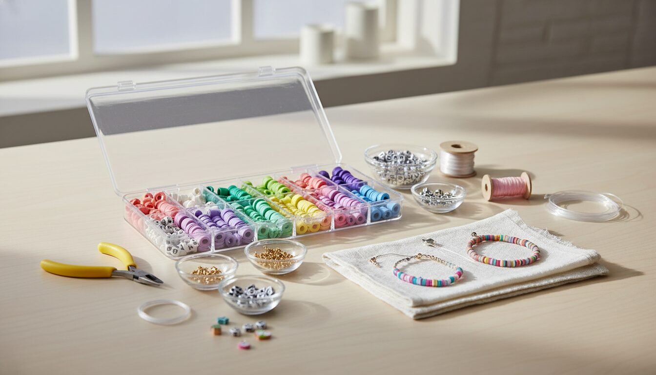 Essential Supplies for Clay Bead Bracelet Making - clay bead bracelet ideas | LEXAZI