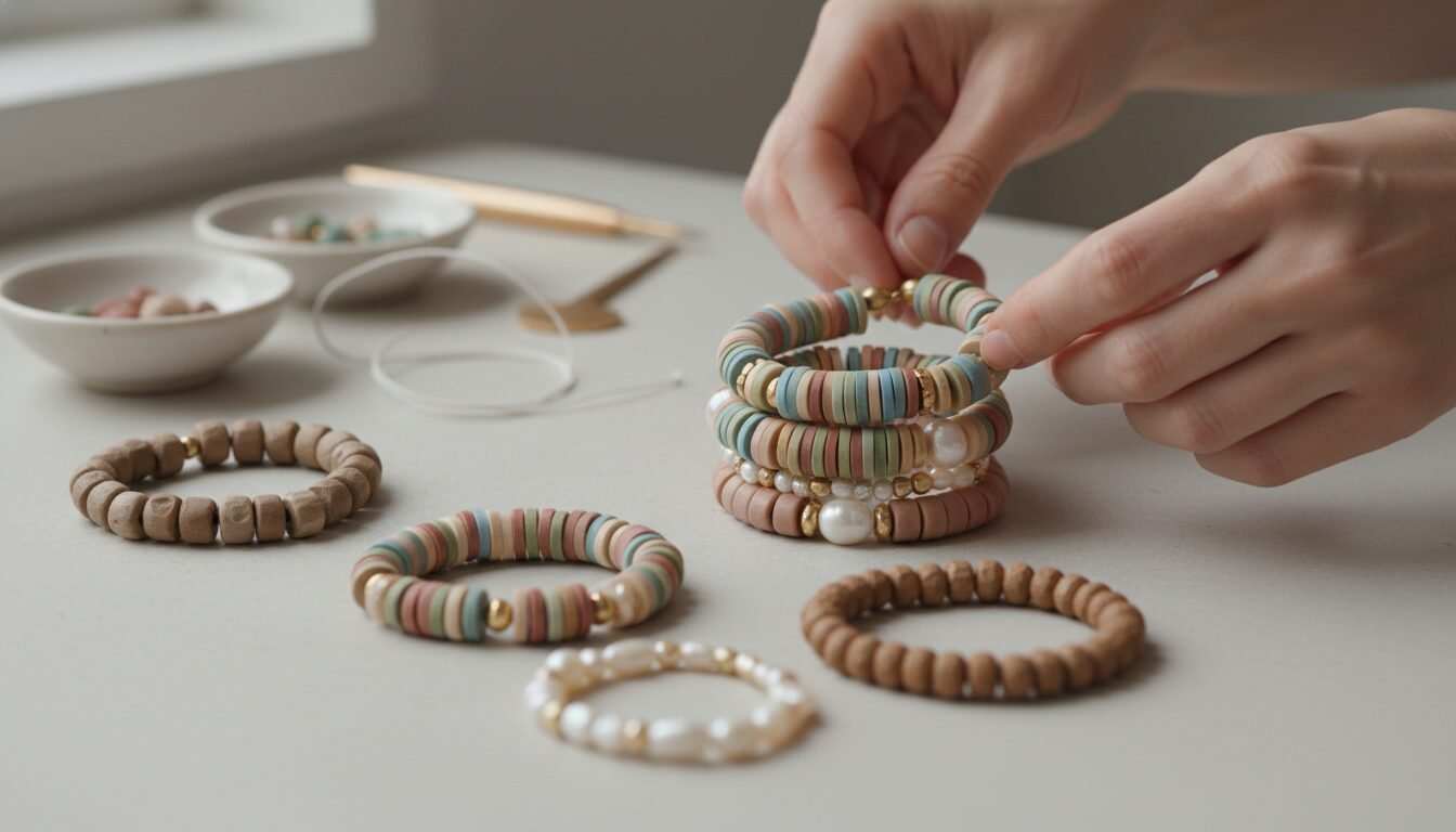 What Are Clay Bead Bracelets? - clay bead bracelet ideas | LEXAZI