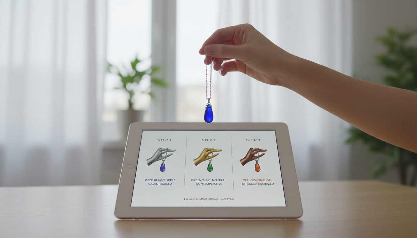How to Read Your Mood Necklace: A Simple 3-Step Method , color meanings for mood necklace guide by LEXAZI