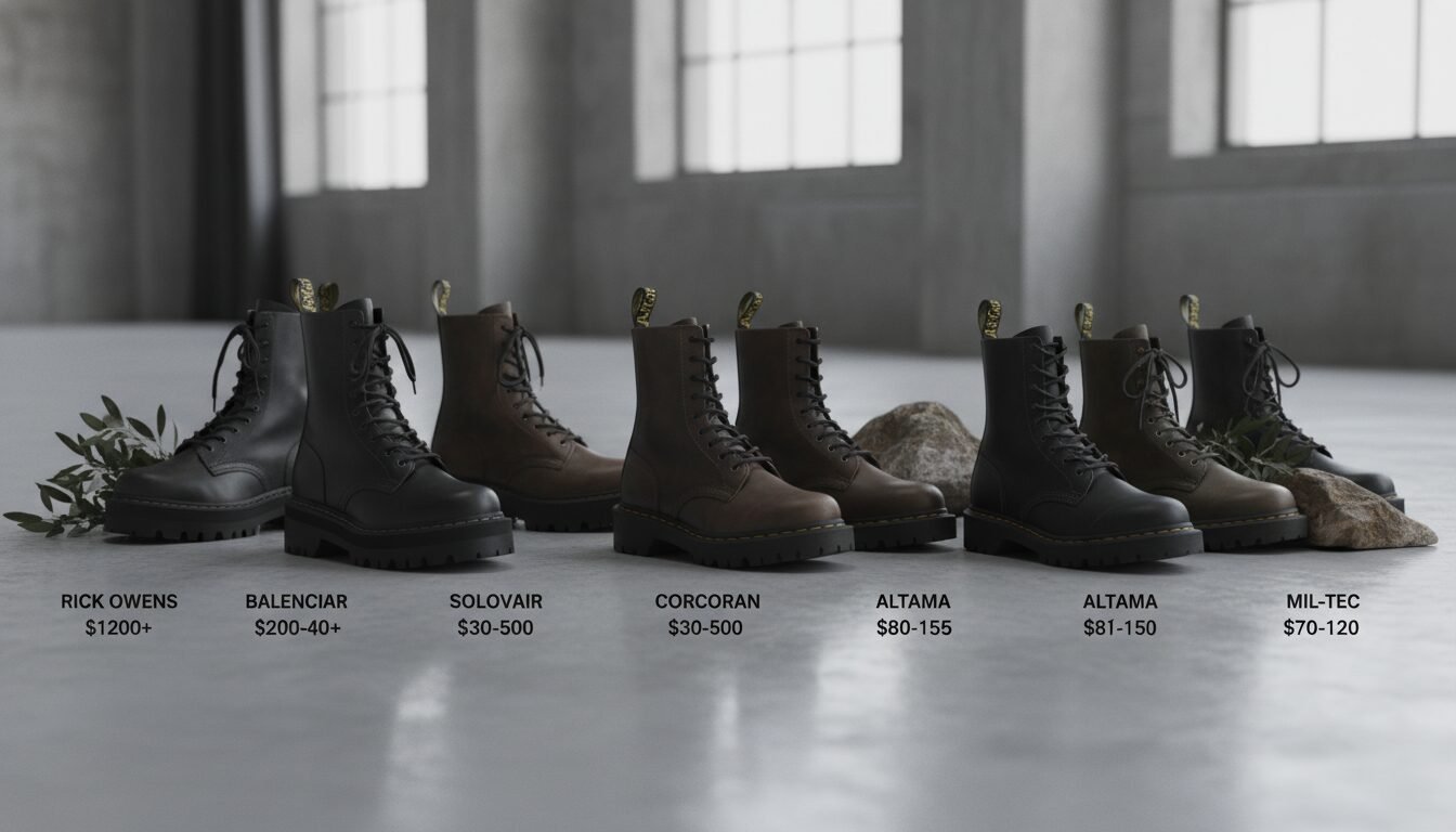 Top Brands and Price Ranges - combat boots and | LEXAZI