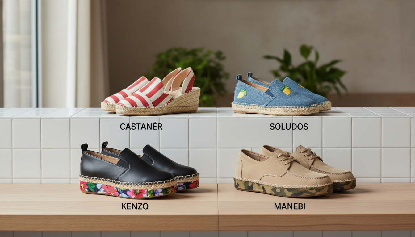 Comparison Table: Top Espadrille Brands - espadrilles | LEXAZI
