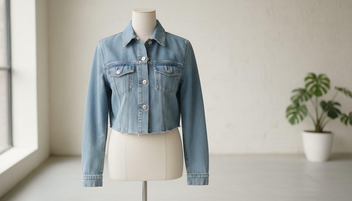 What Is a Cropped Denim Jacket? - cropped denim jacket | LEXAZI