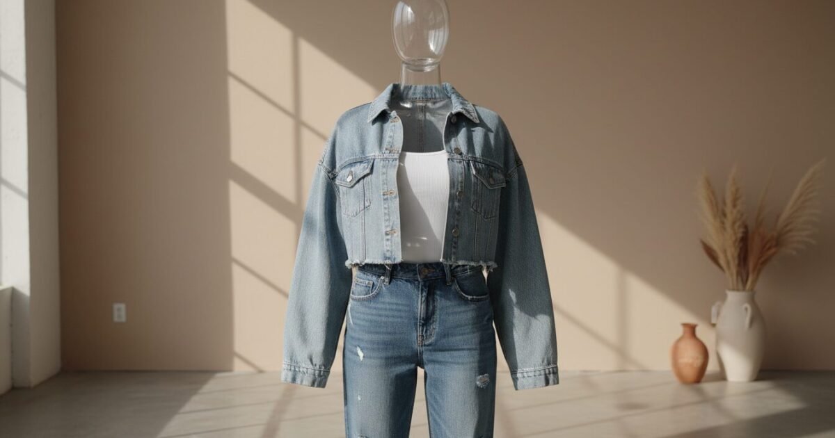 What Is a Cropped Jean Jacket? - cropped jean jacket | LEXAZI