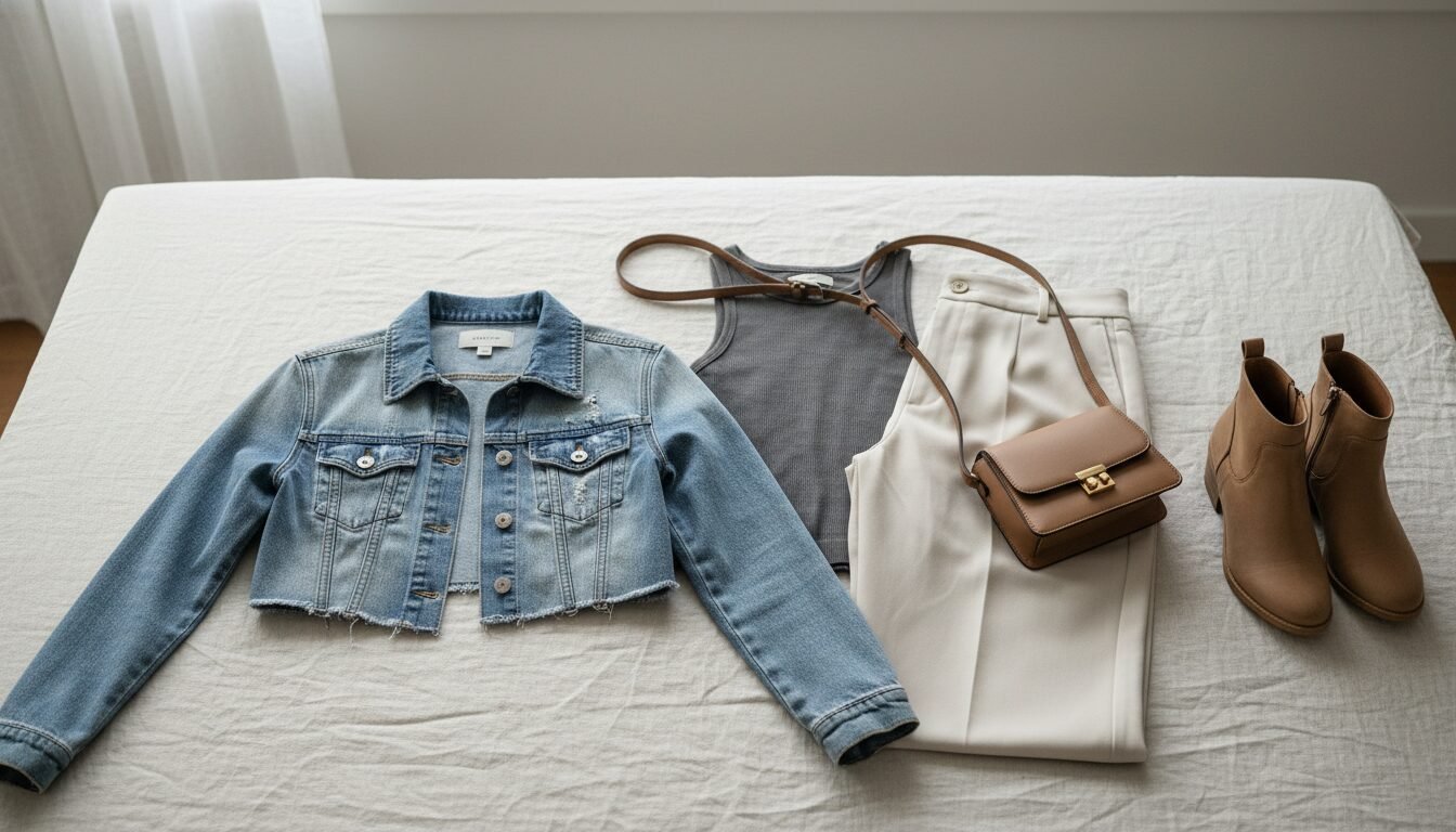 Why Every Wardrobe Needs a Cropped Jean Jacket - cropped jean jacket | LEXAZI
