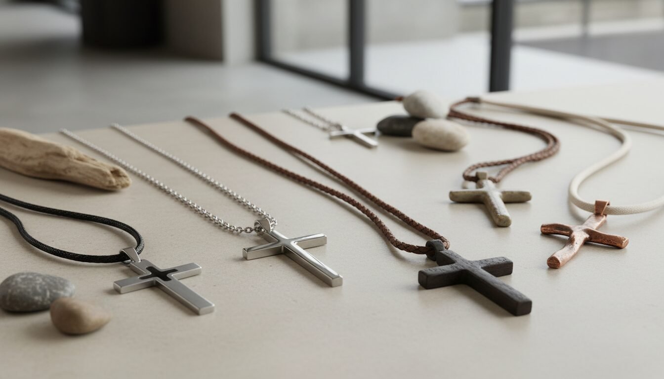 Materials and Durability for Cross in Necklace Options - Cross in Necklace | Lexazi