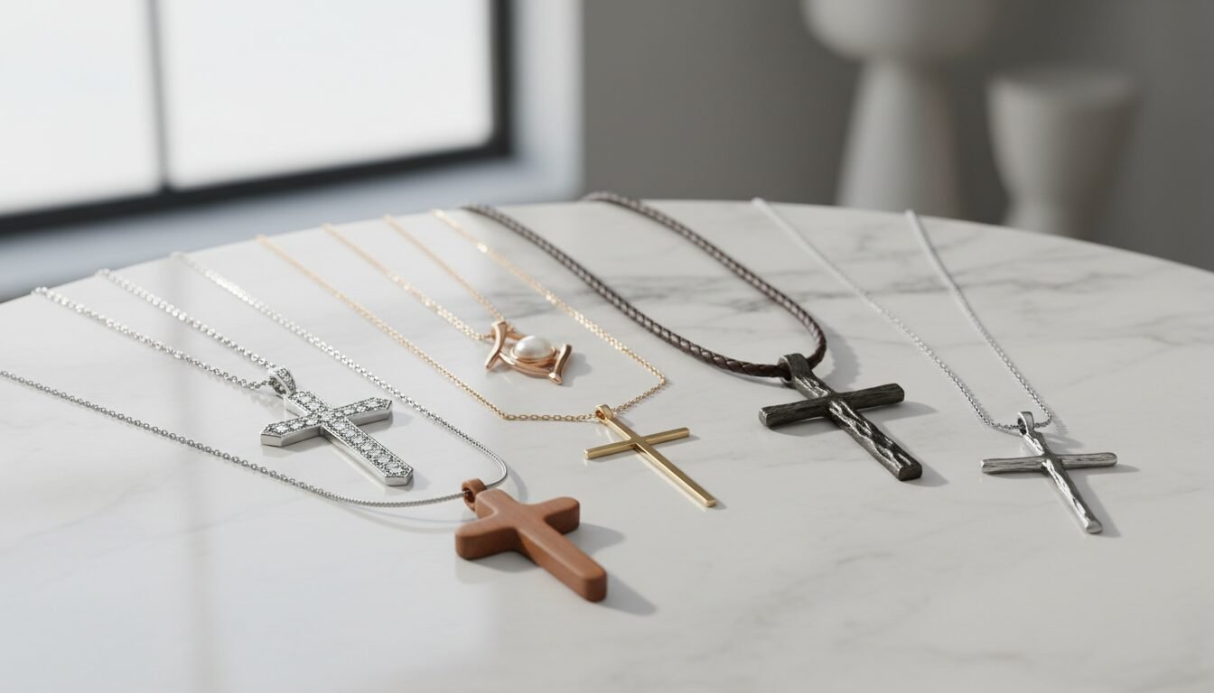 Popular Cross in Necklace Styles - Cross in Necklace | Lexazi