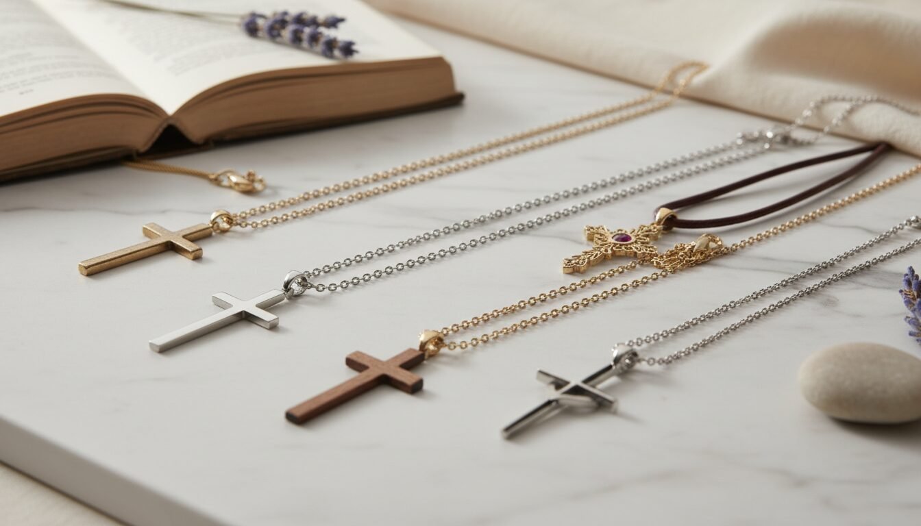 The History and Symbolism of Cross Necklaces - Cross in Necklace | Lexazi