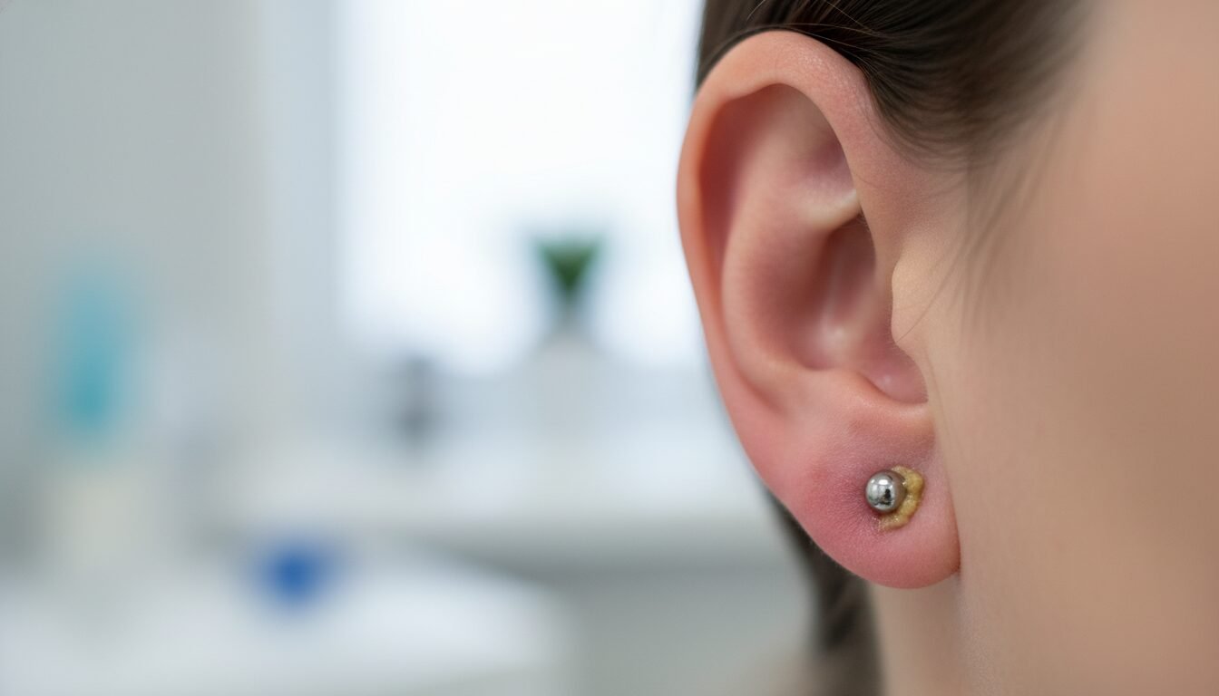 Infected vs. Irritated Earring: What's the Difference? - earring is infected | LEXAZI