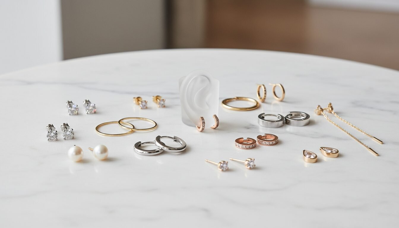 Essential Lobe Piercing Earring Styles - earrings types of piercings | LEXAZI