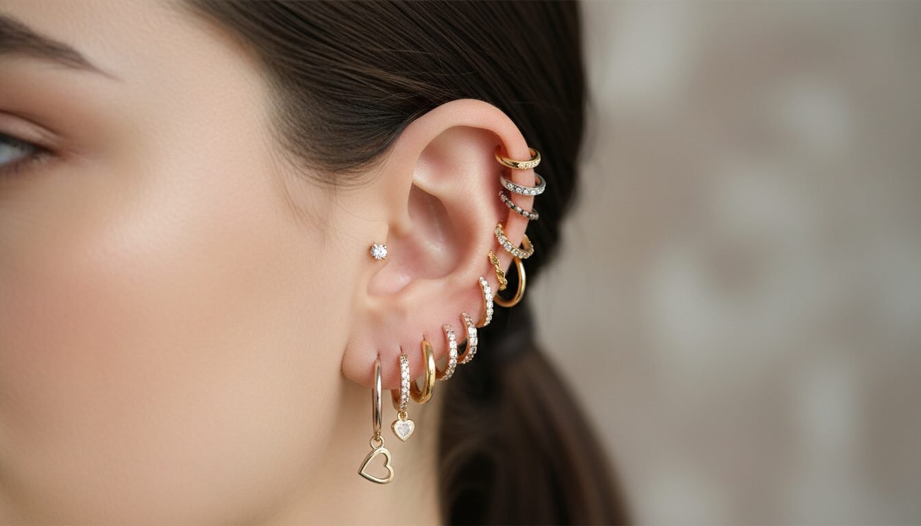 What Are Earrings Types of Piercings? - earrings types of piercings | LEXAZI