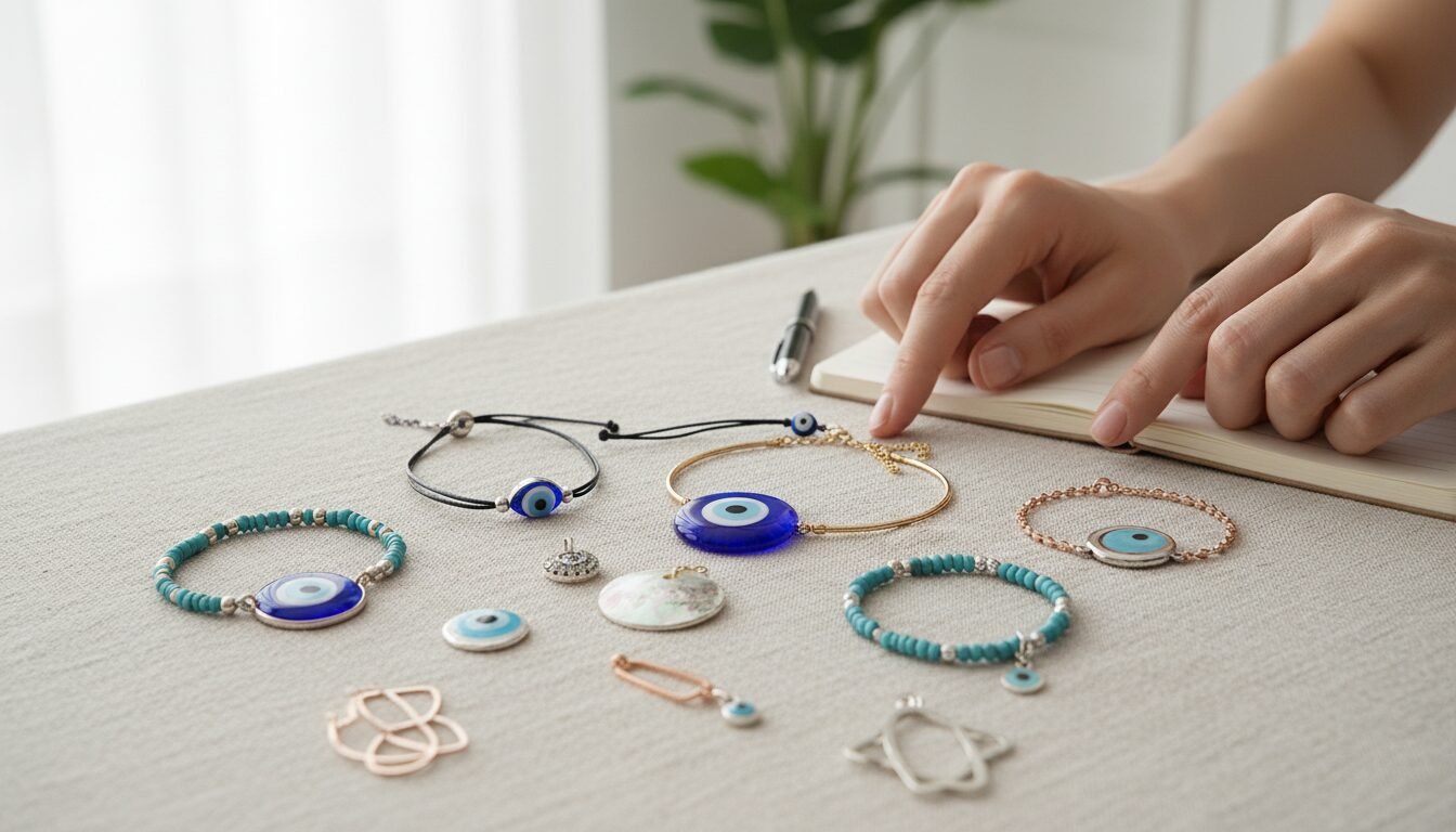 How to Choose Your Perfect Protective Piece , evil eye bracelet guide by LEXAZI