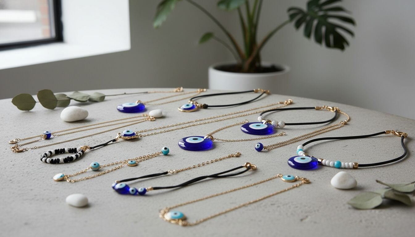 How to Choose the Right Evil Eye Necklace - evil eye necklace | LEXAZI