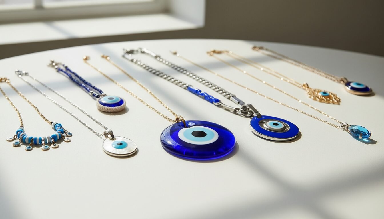 Types of Evil Eye Necklaces - evil eye necklace | LEXAZI