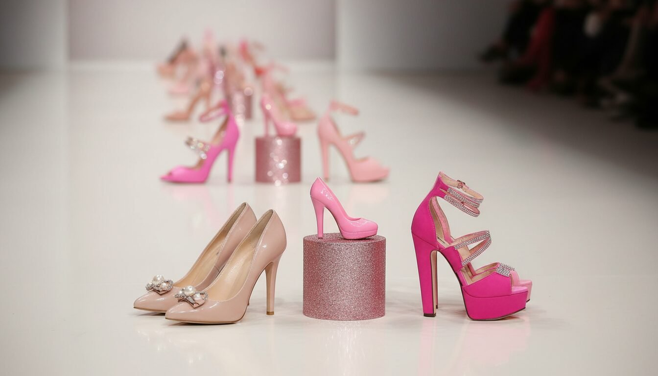The History of Heel Shoes Pink: From Barbie to Runway Royalty - heel shoes pink | LEXAZI