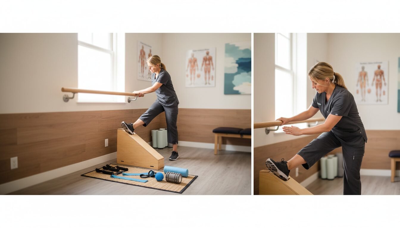 Physical Therapy and Stretching Protocols for Heel Spurs Therapy - heel spurs therapy | LEXAZI