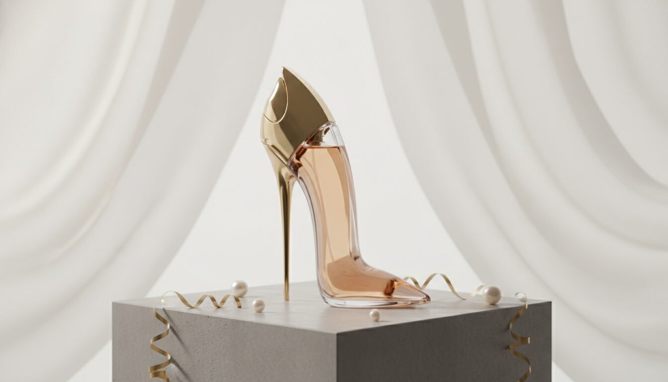 The Story Behind the Stiletto-Shaped Flacon - high heel perfume | LEXAZI