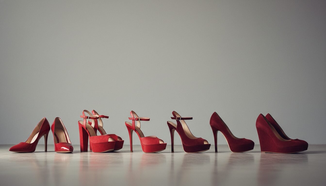 Types of High Heels in Red - high heels in red | LEXAZI