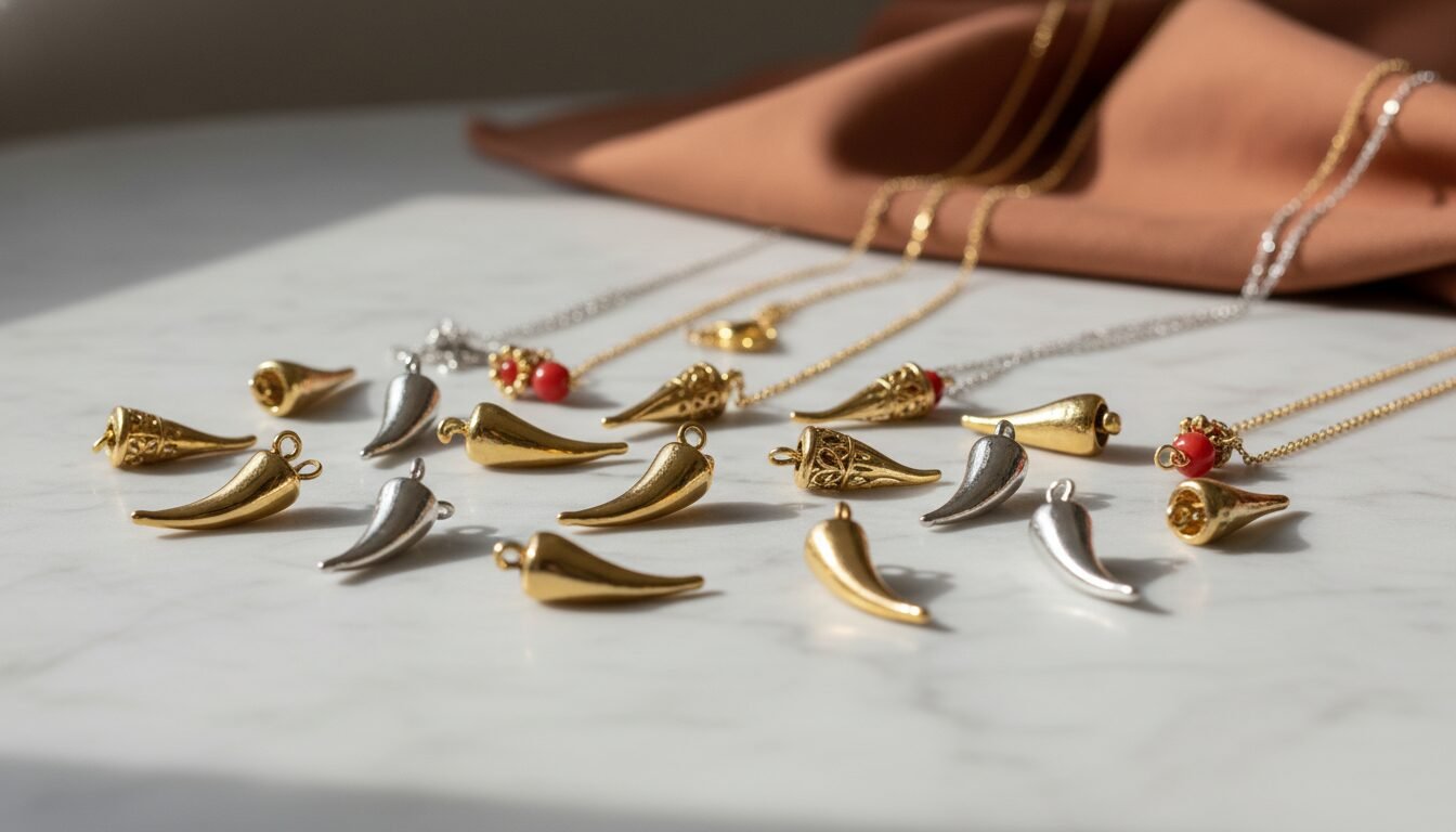 The History of Italy's Famous Horn Pendant - italian horn necklace | LEXAZI