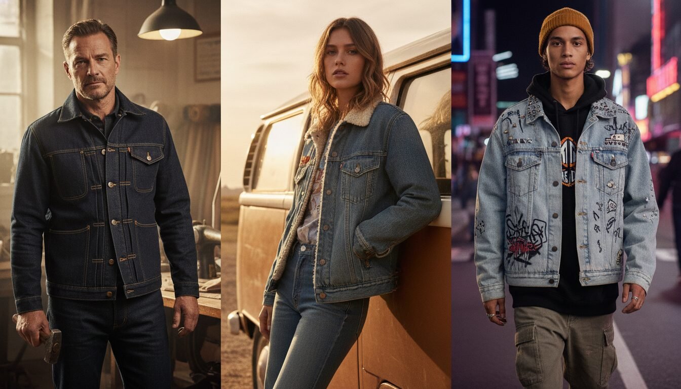 The History of Denim Jackets: From Workwear to Streetwear - jacket and denim | LEXAZI