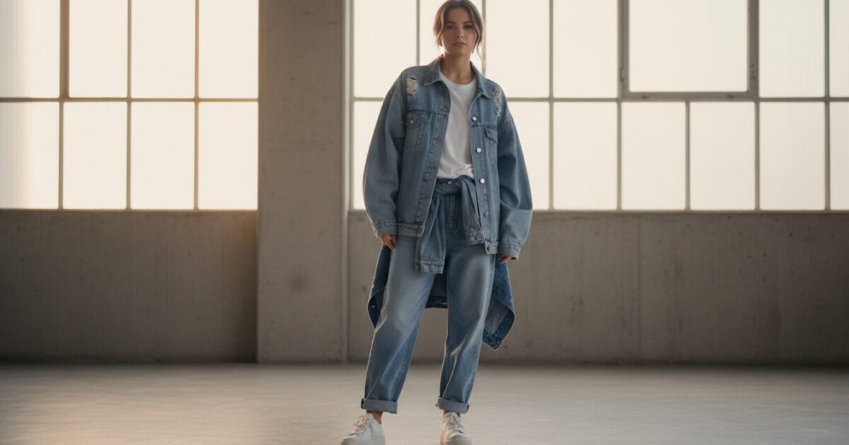 What Defines a Jacket Jeans Oversized? - jacket jeans oversized | LEXAZI