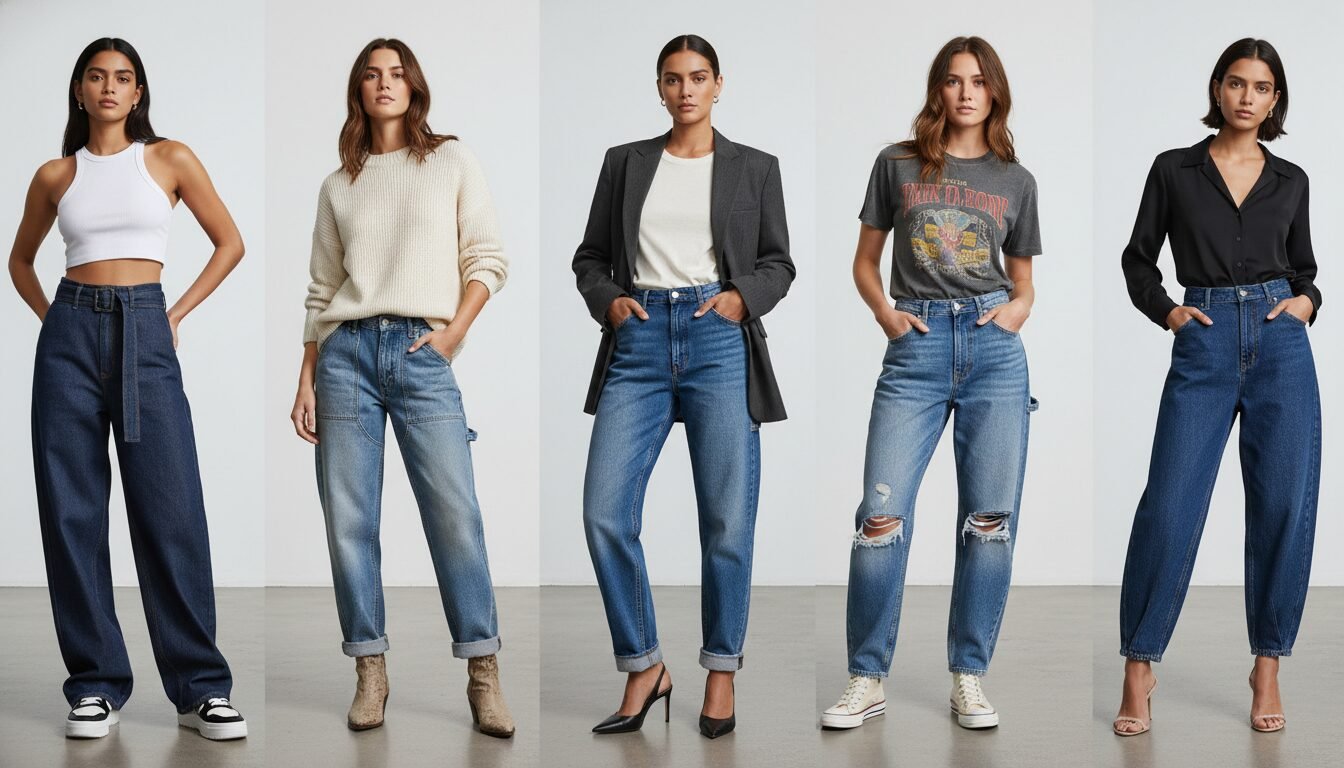 Top 5 Baggy Jean Styles for Women in 2026 - jeans that are baggy | LEXAZI