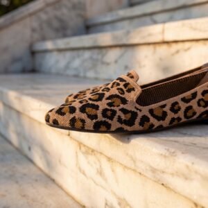 Leopard Pointed-Toe Flats for Resort Chic Style - image 2