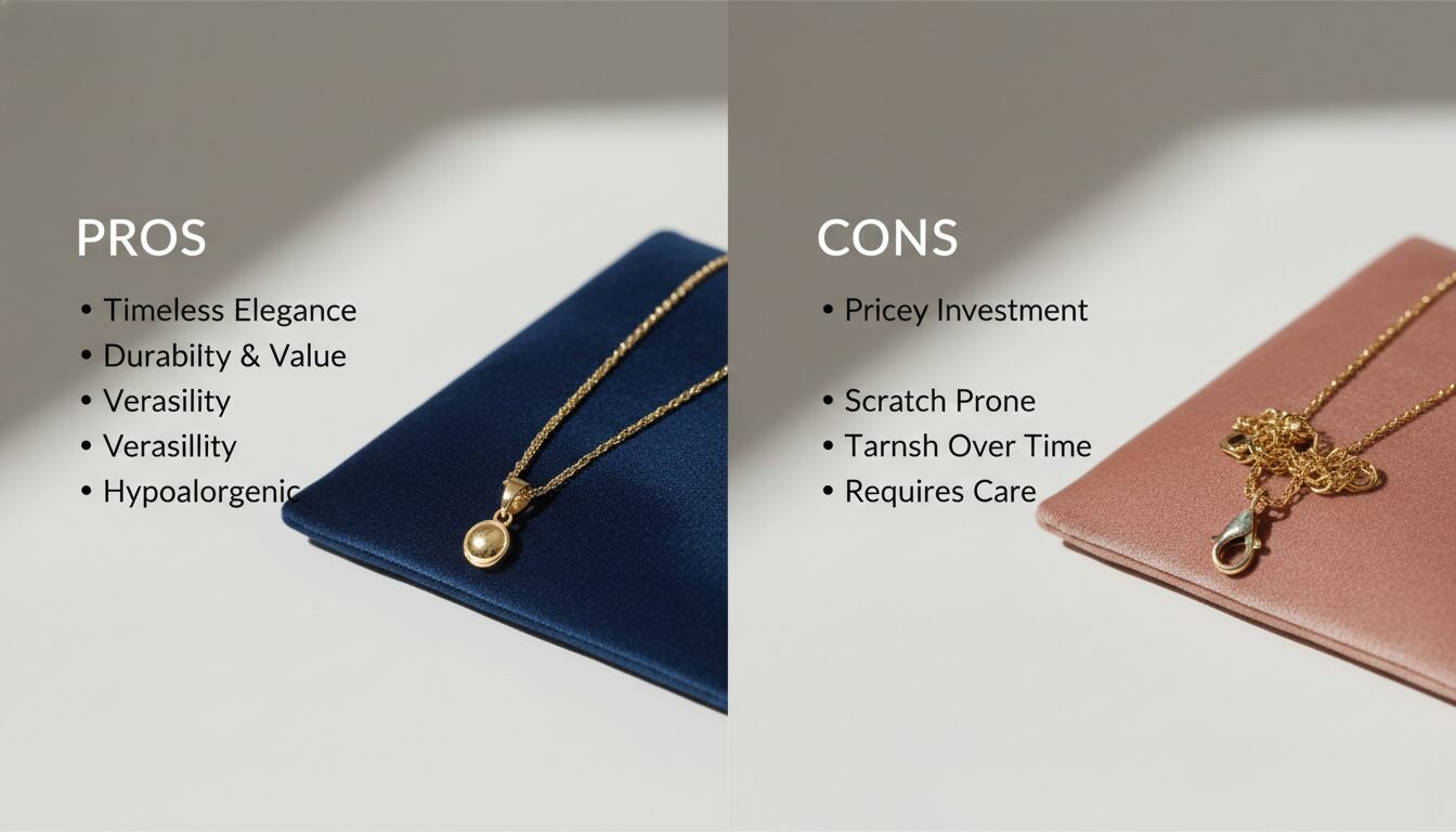 Pros and Cons of a Necklace with Gold - necklace with gold | LEXAZI