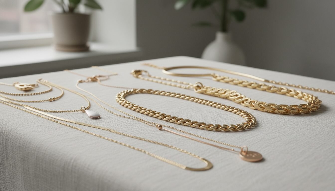 Types of Gold Necklaces - necklace with gold | LEXAZI