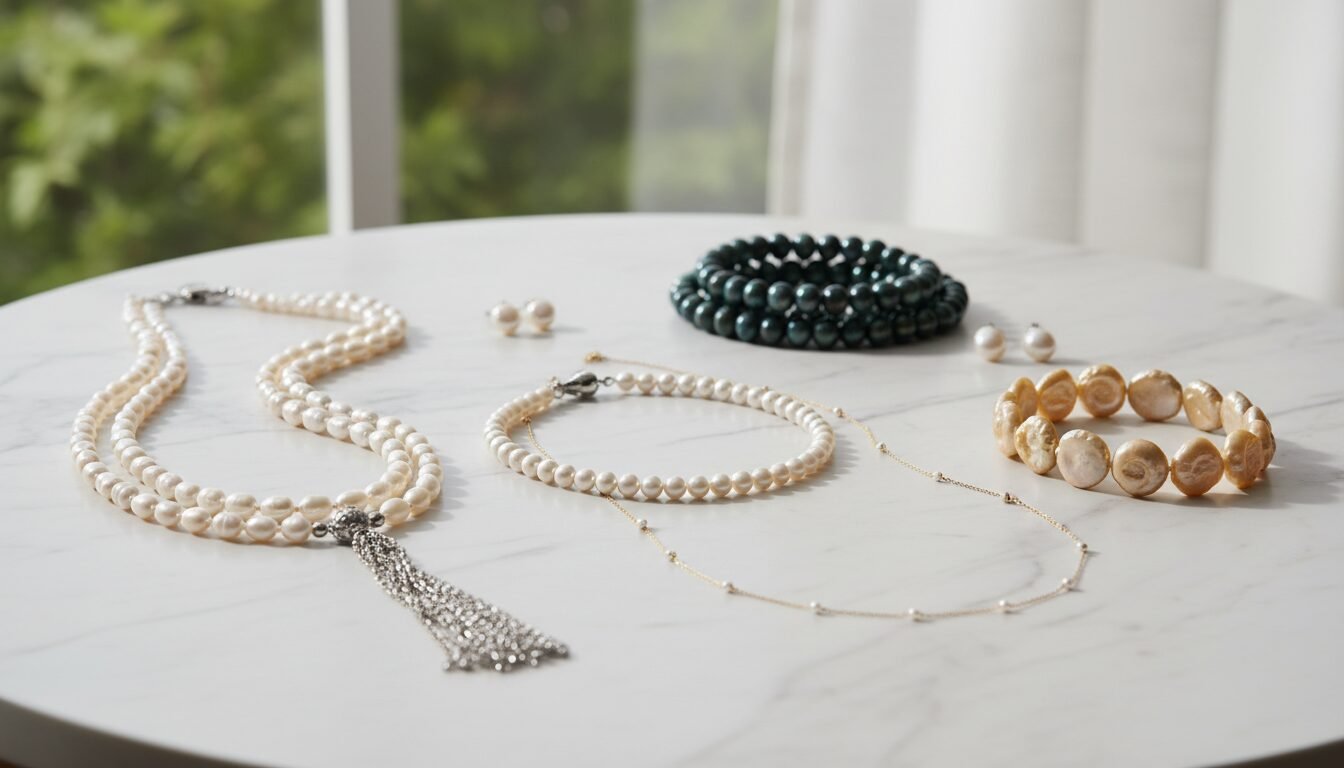 Types of Pearl Necklaces for Every Style , pearl a necklace guide by LEXAZI