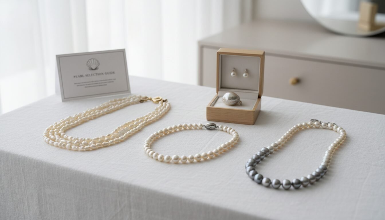 How to Choose Your Perfect Pearl Necklace , pearl a necklace guide by LEXAZI