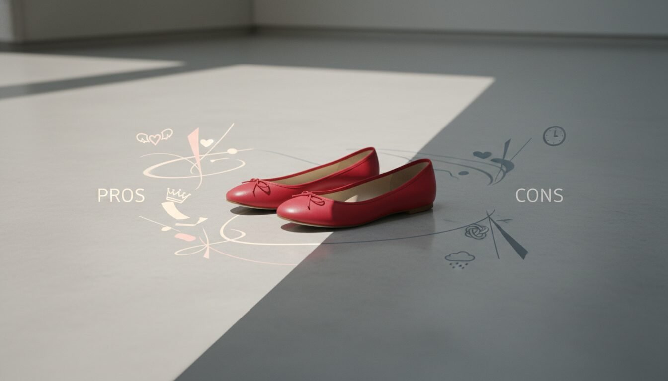 Pros and Cons of Red Ballet Flats - red ballet flats | LEXAZI