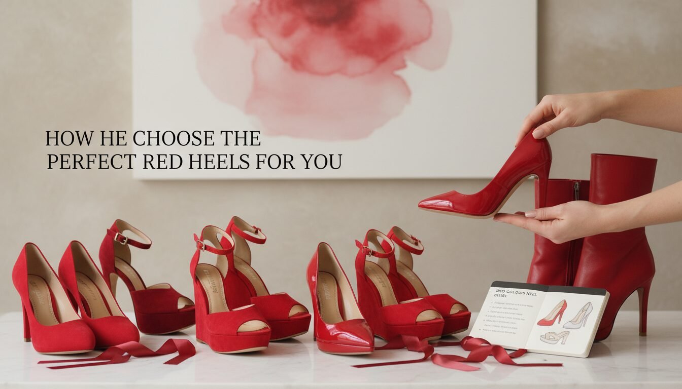 How to Choose the Perfect Red Heels for You - Red Colour Heel Guide | Lexazi