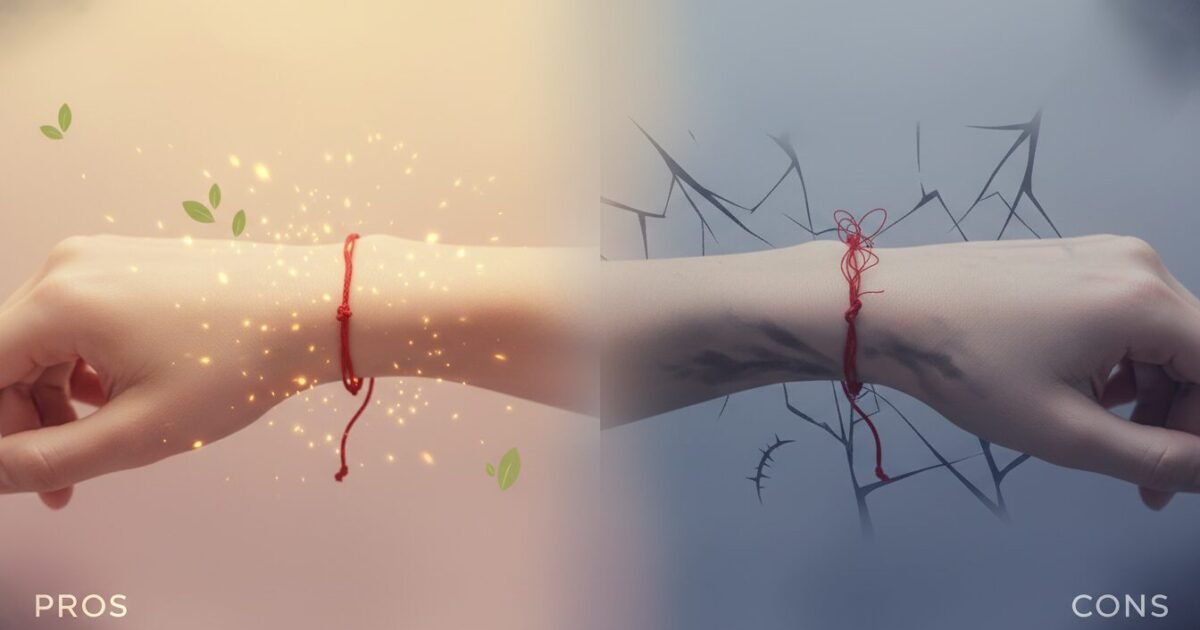 Pros and Cons of Wearing a Red String Bracelet - red string bracelet | LEXAZI