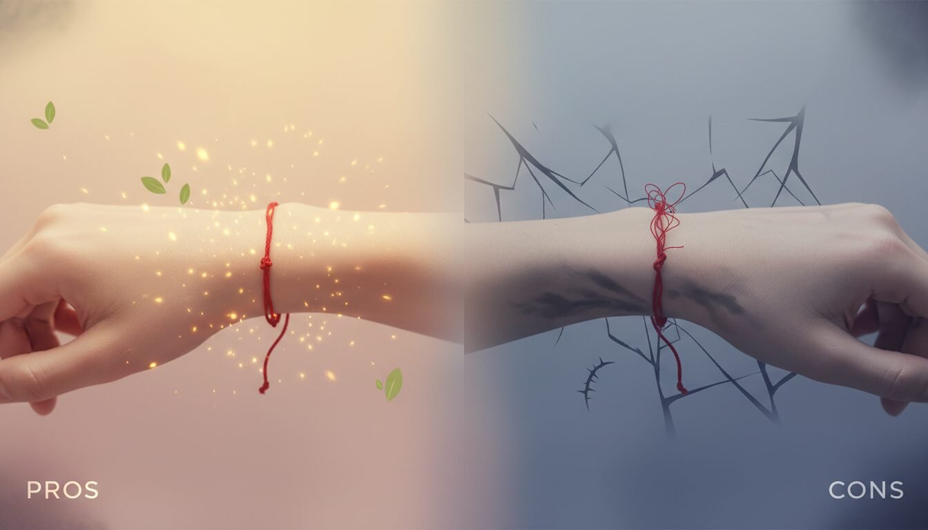 Pros and Cons of Wearing a Red String Bracelet - red string bracelet | LEXAZI