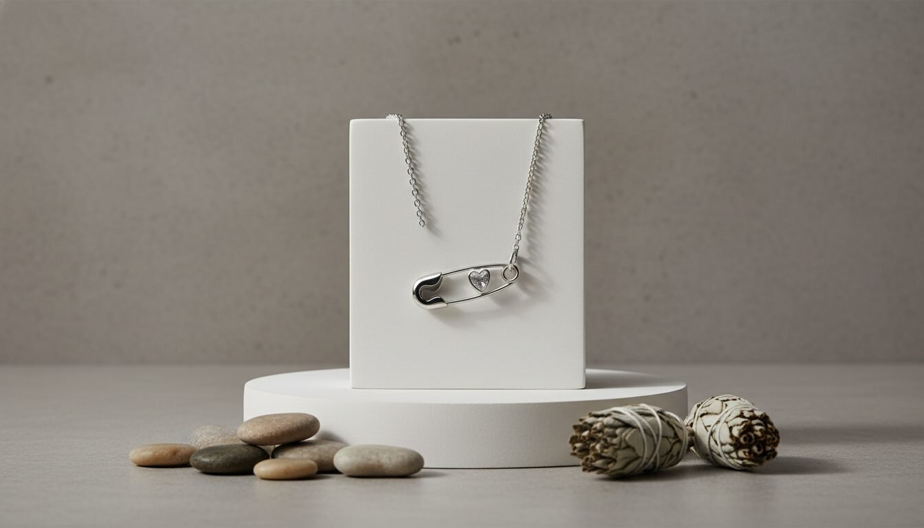 What Does a Safety Pin Necklace Symbolize Today? - safety pin necklace meaning | LEXAZI