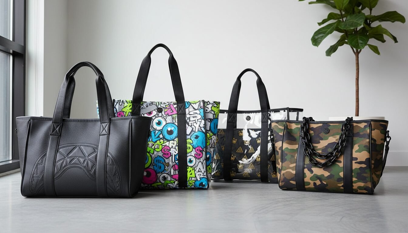 Types of Sprayground Tote Bags - sprayground tote bag | LEXAZI