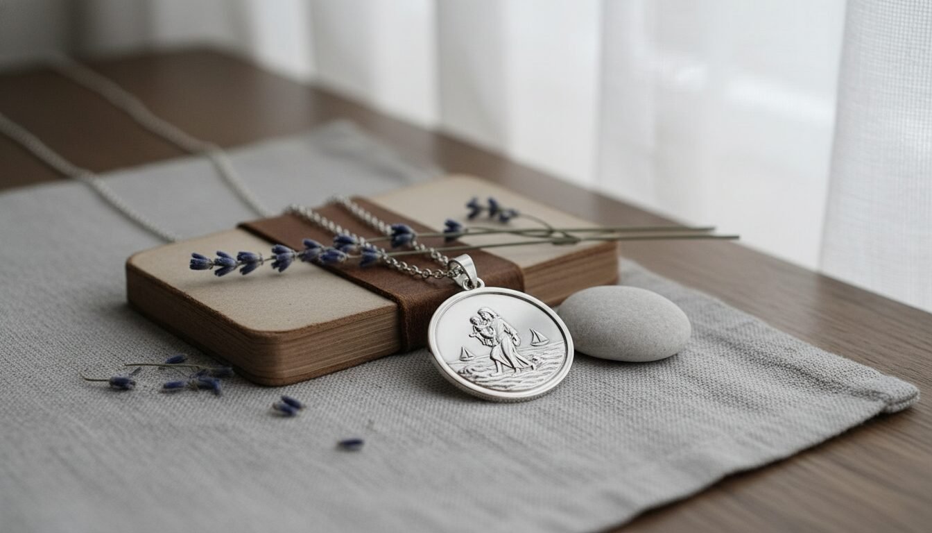 The Legend and Meaning of the St. Christopher Necklace - st christopher necklace | LEXAZI