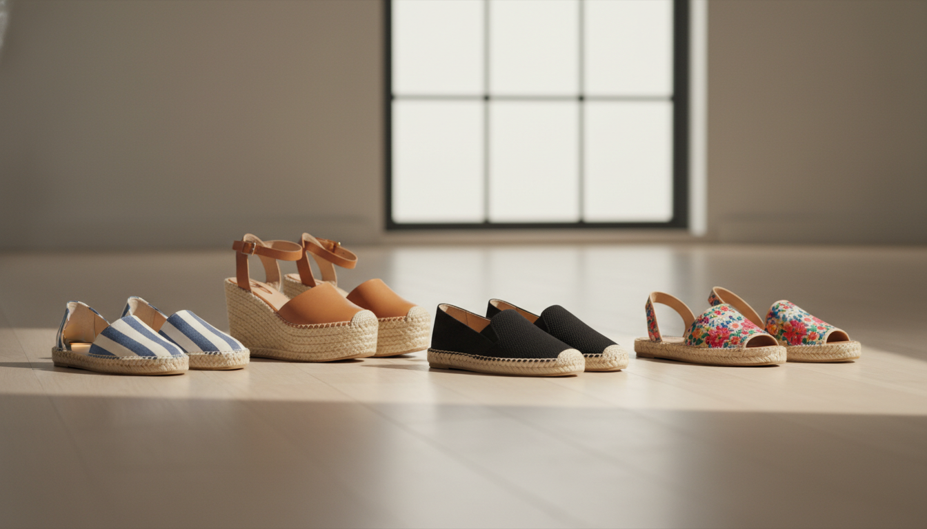 Types of Espadrilles - espadrilles | LEXAZI