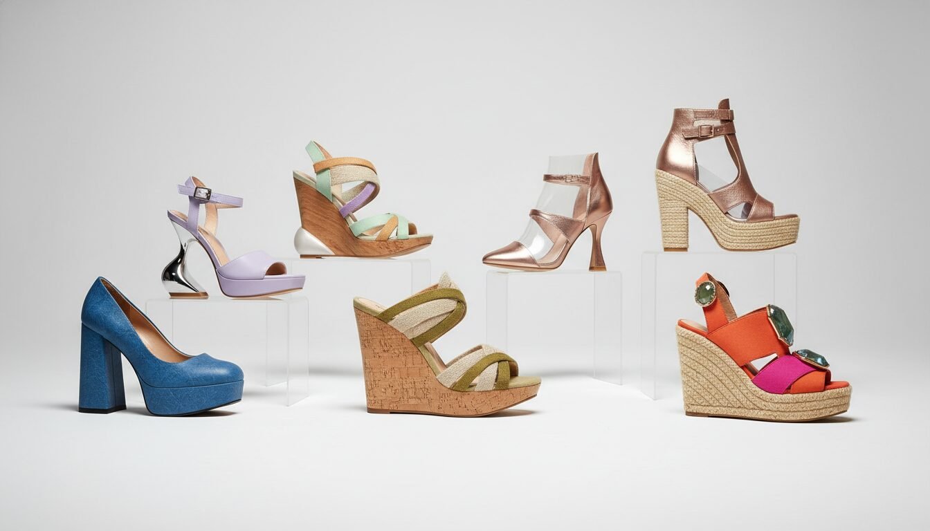 2026 Heel Trends: Colors, Materials, and Silhouettes - types of heels | LEXAZI